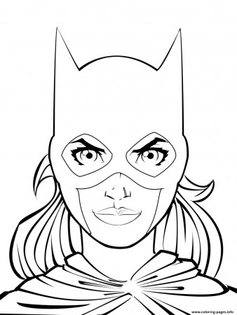 Coloring Pages : Coloring Pages Batgirl 1494022151supergirl ...