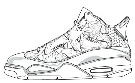 The best free Shoe coloring page images. Download from 560 ...