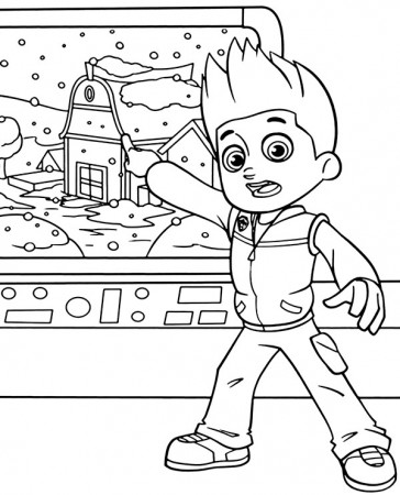 Ryder printable coloring page - Topcoloringpages.net