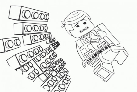 Lego Emmet Coloring Pages