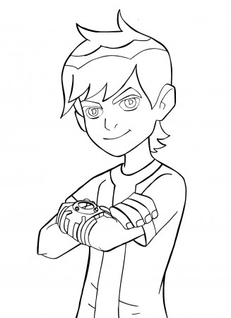 Ben 10 Coloring Pages - Drawing inspiration