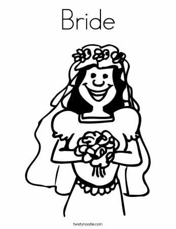 Wedding Coloring Pages - Twisty Noodle