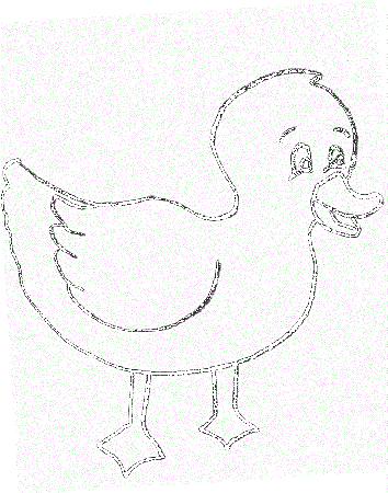 yellow duck Colouring Pages (page 2)