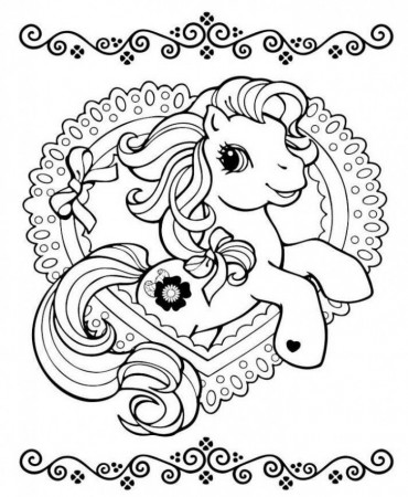 Free My Little Pony Friendship is Magic Coloring Pages - Animal 