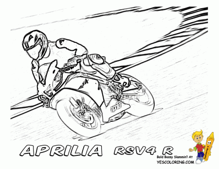 Motorcycle Coloring Book Pages | Street Bikes | Free Coloring 