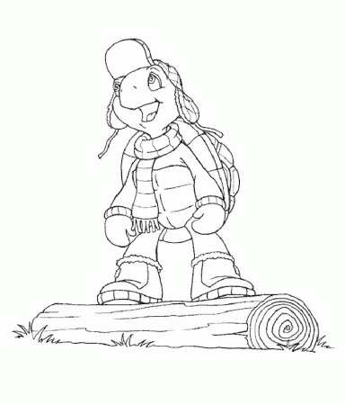 Franklin the Turtle Coloring Pages 21 | Free Printable Coloring 