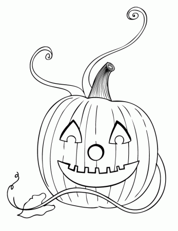 Free Printable Pumpkin Coloring Pages For Kids