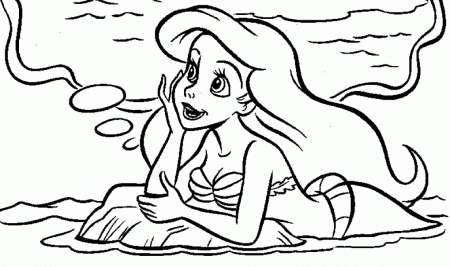 Little Mermaid Coloring Pages (