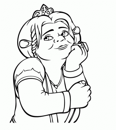 Shrek Printable Coloring Pages : Coloring Book Area Best Source 
