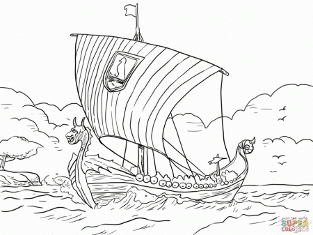 Viking Coloring Pages 88930 Label Coloring Pages Of Viking Ships 