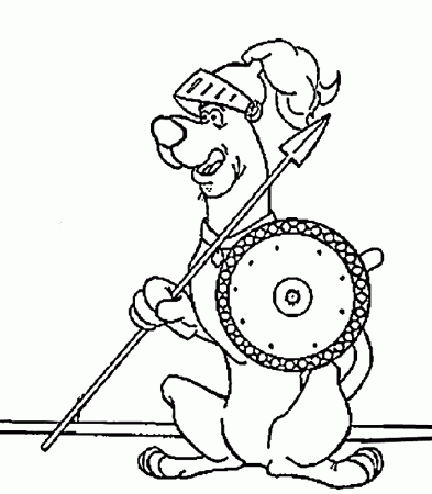 Pin Scoobydoo Coloring Pages Free Printable Colouring Pics For 