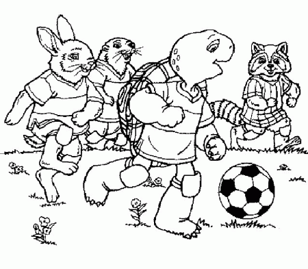 Franklin the Turtle Coloring Pages 34 | Free Printable Coloring 