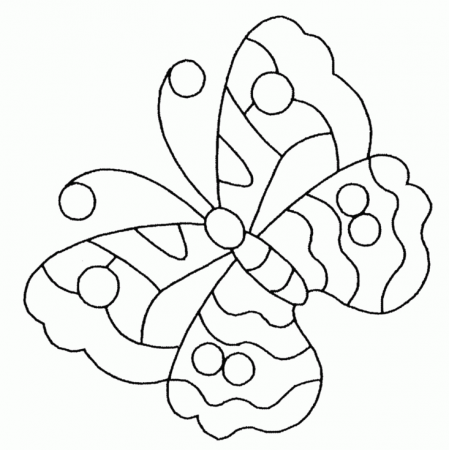 printable butterfly coloring page coloringpagebook com