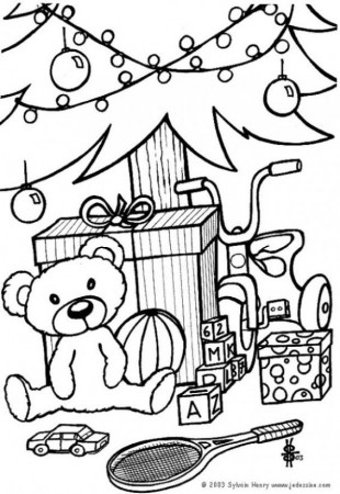 Coloring Pages Christmas Presents >> Disney Coloring Pages