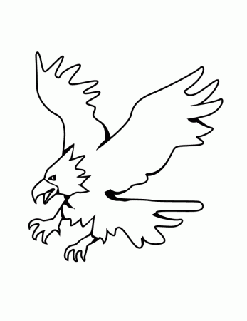 eagle 0124 printable coloring in pages for kids - number 2396 online