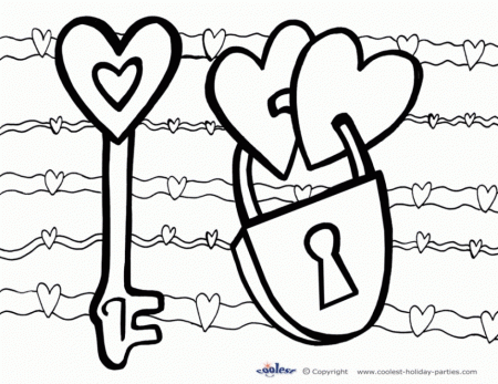 Printable Valentines Day Coloring Pages Free Coloring Pages For 
