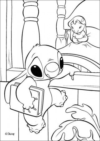 Lilo and Stitch coloring pages - Lilo and Stitch