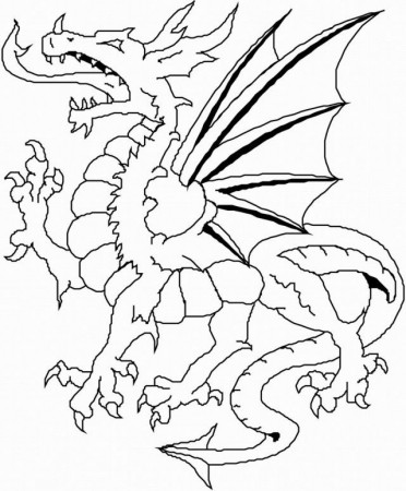 Dragon Coloring Book Coloring Pages Coloring Pages For Adults 