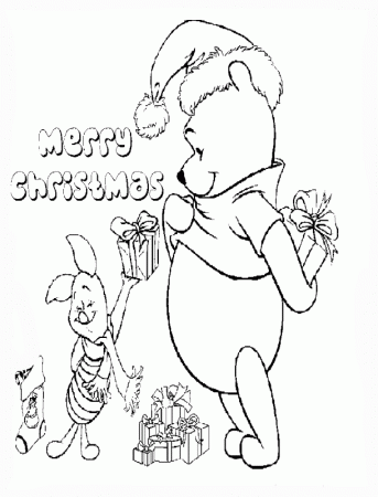 Free Xmas Coloring Pages