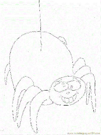 Coloring Pages Spider Coloring 9 (Animals > Others) - free 