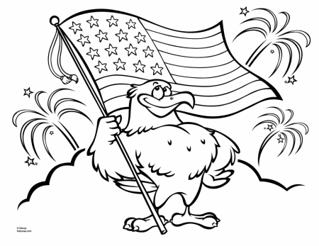 American Symbols Coloring Pages 116051 Label American Eagle 242067 