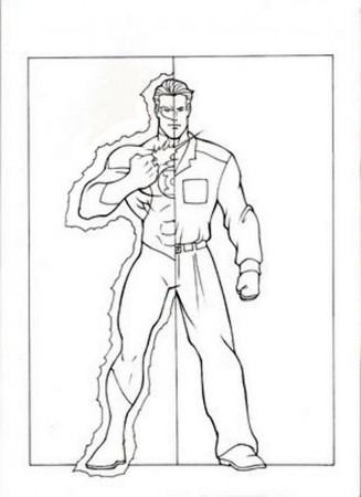 truth Green Lantern Coloring Pages for kids | Great Coloring Pages