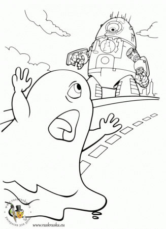 Cartoon: Hard Monsters Vs Aliens Coloring Pages For Kids Picture 