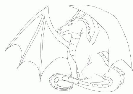Dragon Outlines by Bobblchen on deviantART
