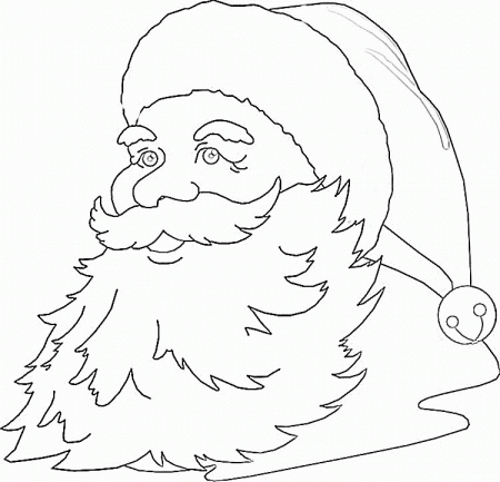 Kids Under 7: Santa Claus Coloring Pages