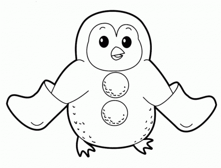 Free games for kids » Animals coloring pages for babies 137