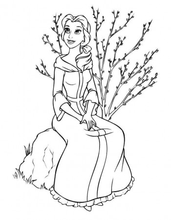 cartoon girl Colouring Pages (page 3)