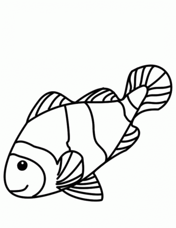 Colouring In Fish Pictures For Kids