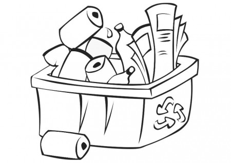 Coloring page recycle - img 21727.