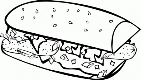 Breakfast Fast Food Coloring Pages Food Coloring Pages 136172 Food 
