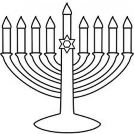Free Printable Hanukkah Coloring Pages - HD Printable Coloring Pages