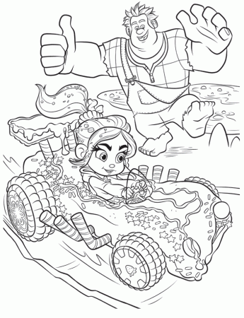 Wreck-It Ralph Coloring Page - Wreck-It Ralph Photo (34731015 