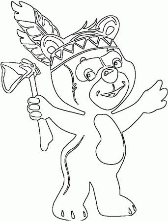 Indian Coloring Pages 183 | Free Printable Coloring Pages