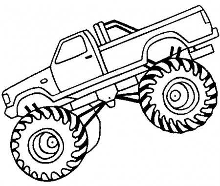 monster truck off road coloring page | ~~Luhur Hati~~