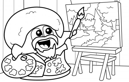 Gummie Coloring Pages | Squink Games