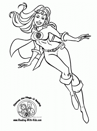 superwoman coloring pages - High Quality Coloring Pages