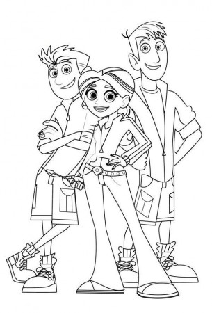 Wild Kratts Coloring Pages | Free Coloring Pages