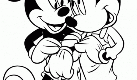 Baby Minnie Mouse Birthday Coloring Pages - Colorine.net | #6835