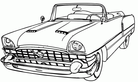 10 Pics of Antique Car Coloring Pages - Classic Car Coloring Pages ...