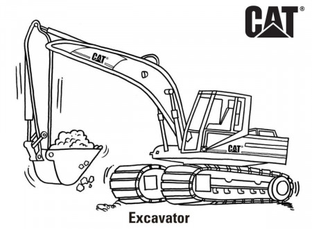 Coloring Pages | Cat | Caterpillar