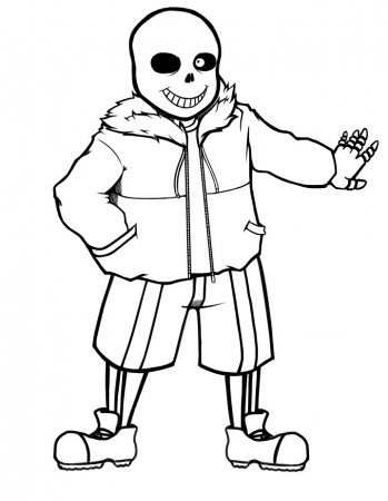 Cool Sans Coloring Page - Free Printable Coloring Pages for Kids