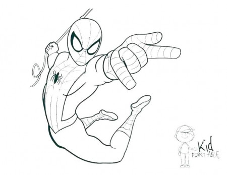 Spiderman Coloring Pages Printable To Download - Whitesbelfast.com