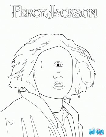 PERCY JACKSON coloring pages - Poseidon's son