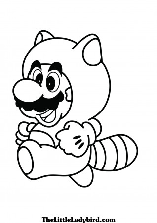 Super Mario - Coloring Pages for Kids and for Adults