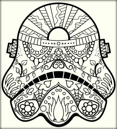 Mexican Sugar Skull Coloring Pages for Adults - Color Zini