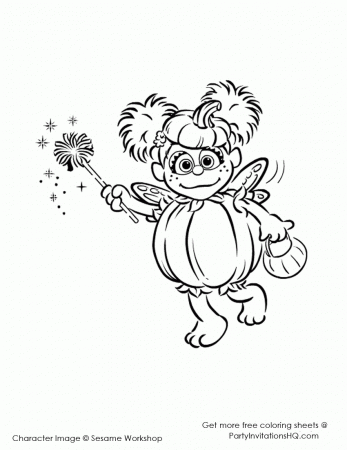 10 Fabulous Abby Cadabby Coloring Pages